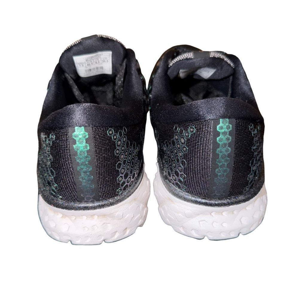Brooks glycerin 17 Black with Teal Accent Athletic Running Shoe size 7.5 - Picture 4 of 6